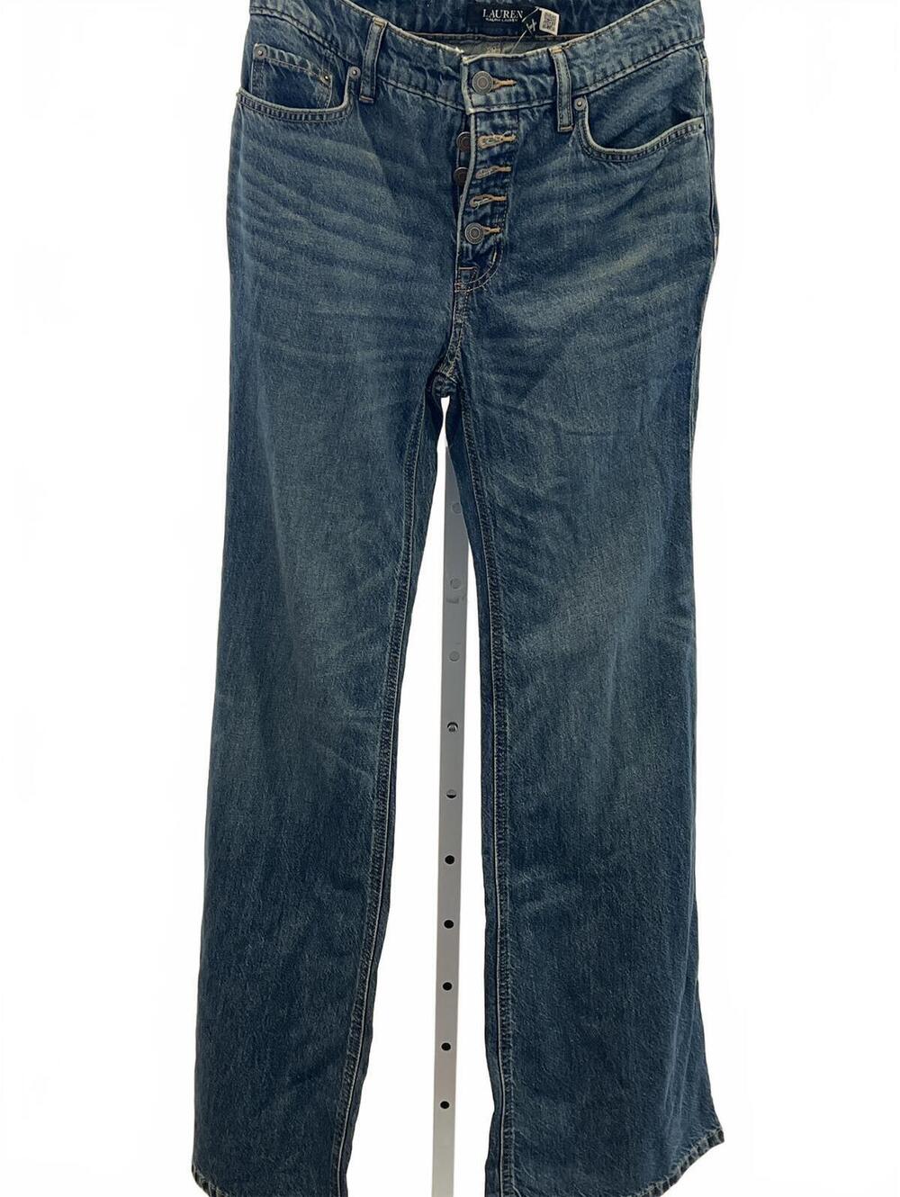 Lauren Ralph Lauren Women's High-Rise Flare Jeans in Mirabeau Wash